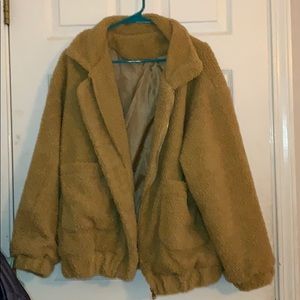 Oversized Sherpa Jacket